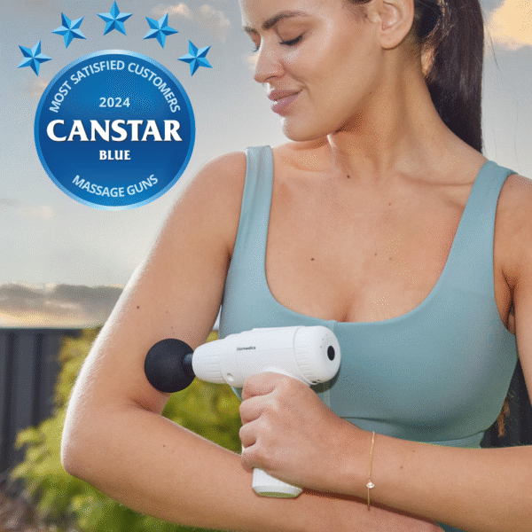 Novo Percussion Massager (White) - Image 4