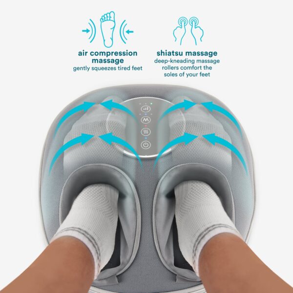 Shiatsu Air Deluxe Massager with Heat - Image 5