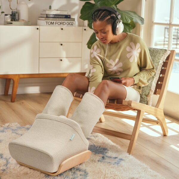 Luxe Compression Foot & Calf Massager - Image 3
