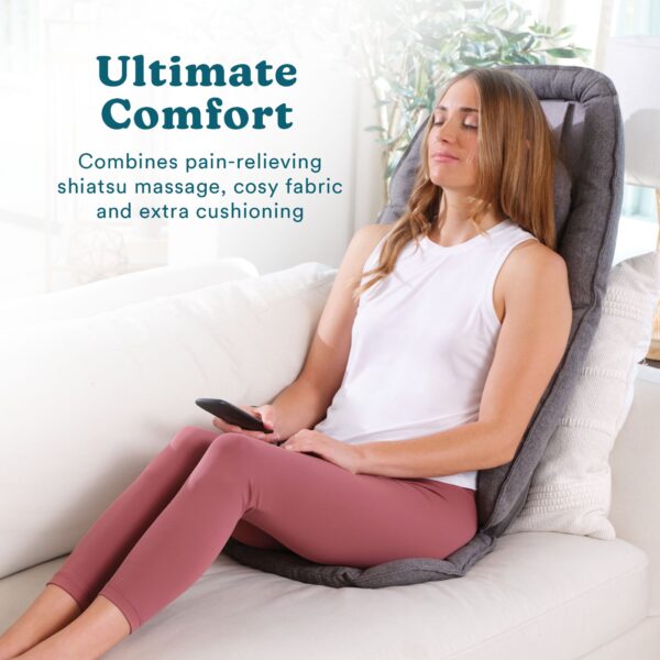 Total Recline Shiatsu Massage Cushion - Image 5