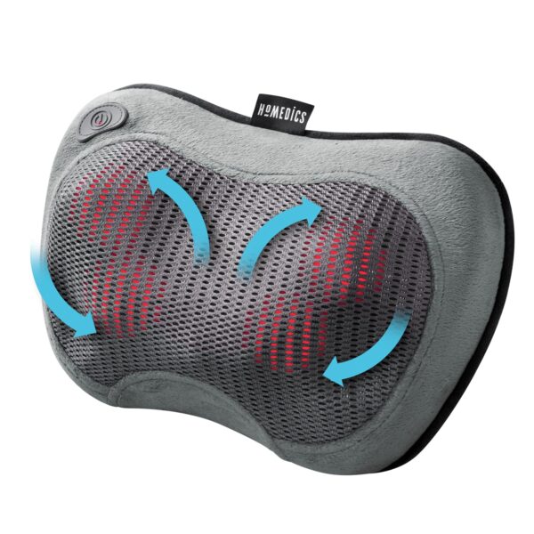 Cordless Shiatsu Massage Pillow with Heat
